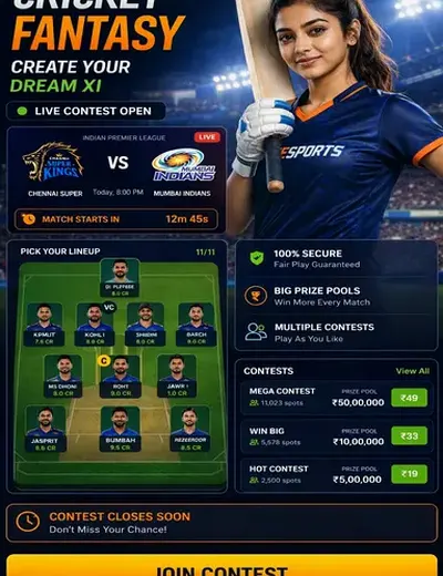 Primier (primier bet) fantasy cricket & matchday visual 3